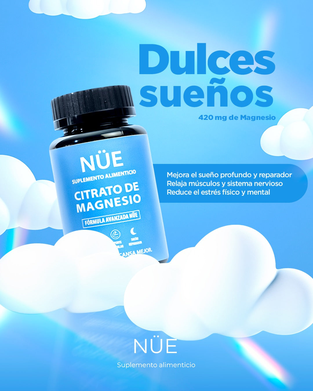 Citrato de magnesio Nüe