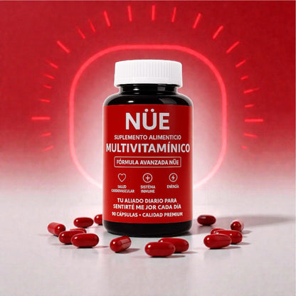 Multivitamínico NÜE — Completo | 90 Cápsulas
