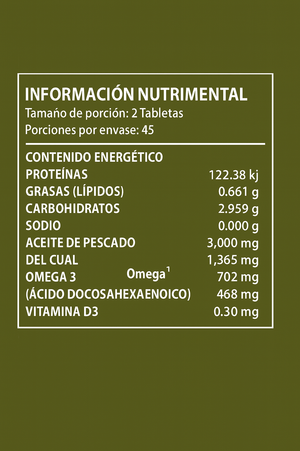 Omega 3 Nüe
